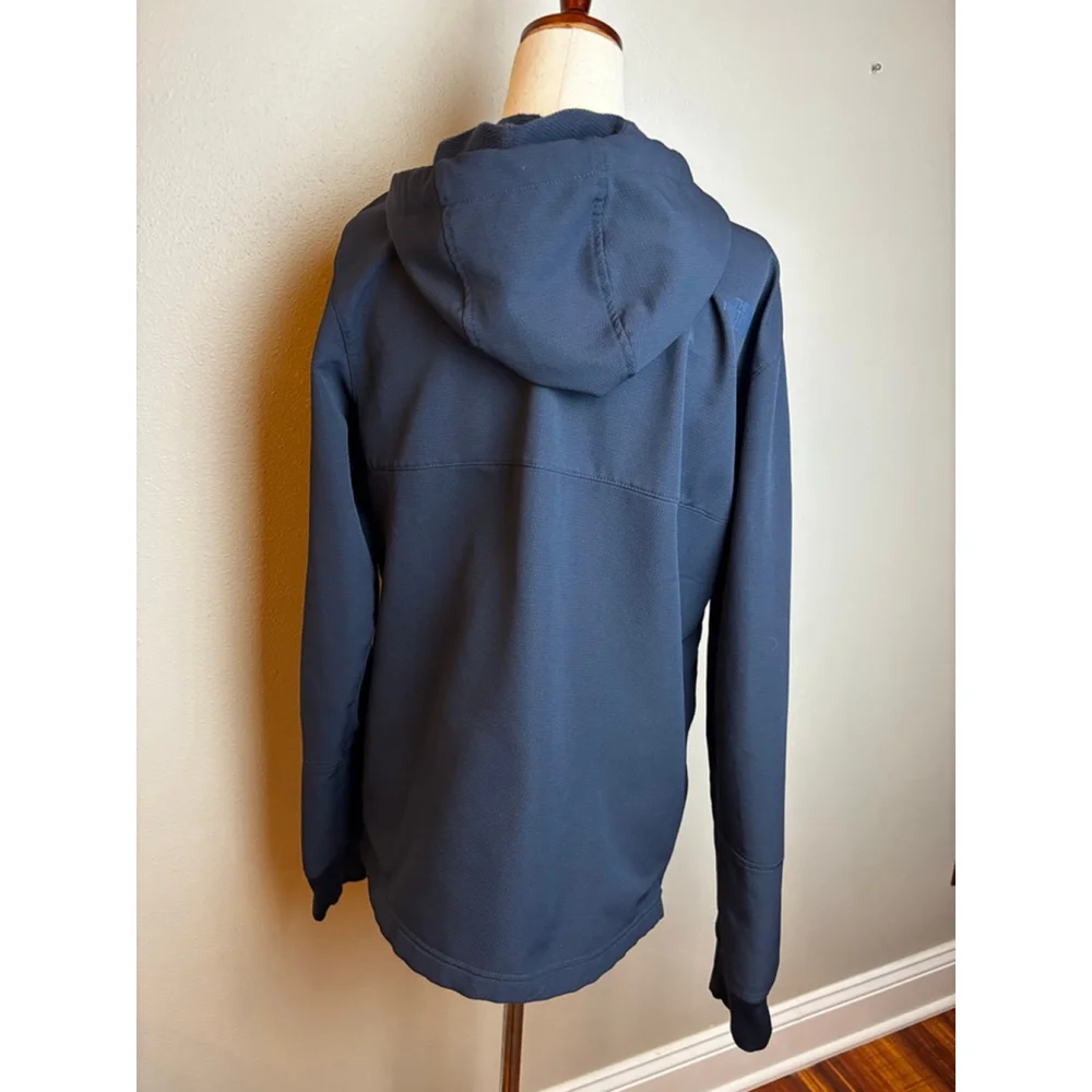 Men's The North Face Navy Hoodie S coat jacket pullover spring lightweight - Picture 5 of 7
